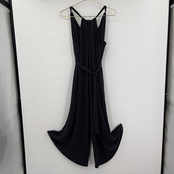 Anthropologie HD In Paris Women's Charcoal Gray Wide Leg Jumpsuit XS - Picture 1 of 10
